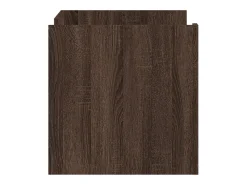 Mesa de centro | Mesa de apoio 80x50x50 cm derivados madeira carvalho^ Mesa De Centro