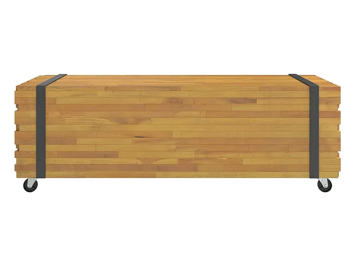 Clearance Mesa de centro | Mesa de apoio | Mesa de café 110x45x35 cm madeira maciça teca Castanho