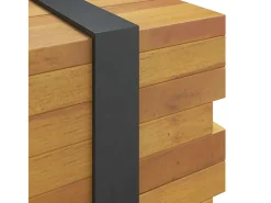 Clearance Mesa de centro | Mesa de apoio | Mesa de café 110x45x35 cm madeira maciça teca Castanho