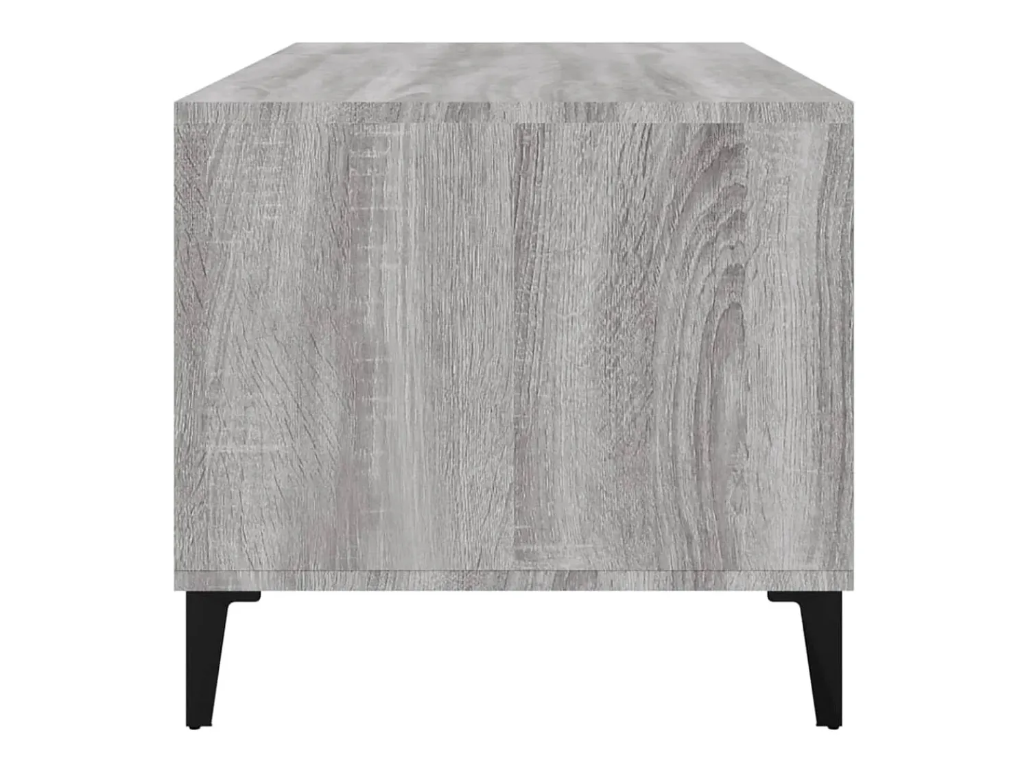 Mesa De Centro| Mesa de centro | Mesa de apoio 90x49x45 cm derivados de madeira sonoma Cinzento