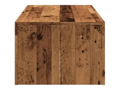 Mesa de centro | Mesa de apoio | Mesa de café 102x50x35 cm derivados de madeira madeira velha^ Mesa De Centro