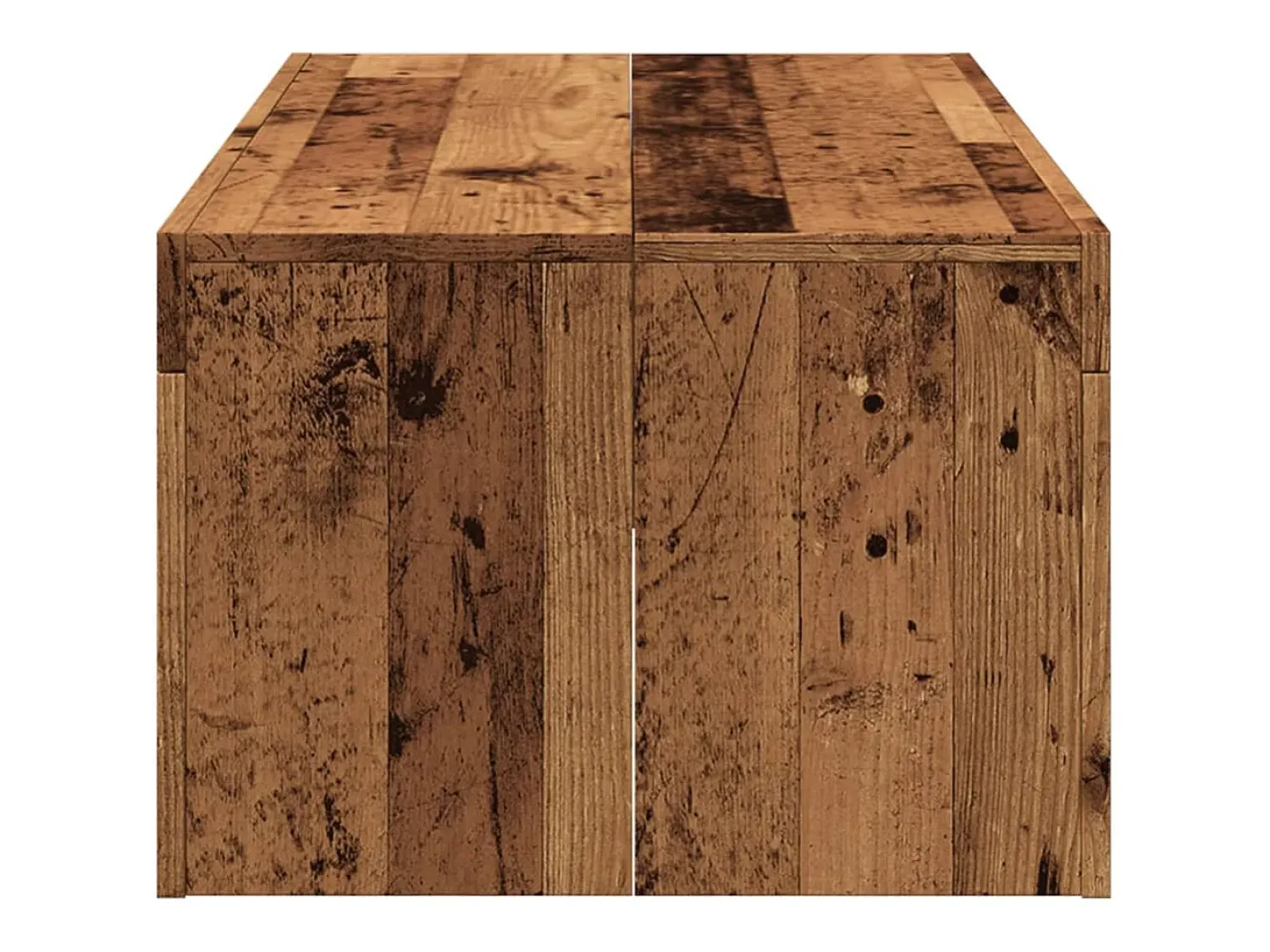 Mesa de centro | Mesa de apoio | Mesa de café 102x50x35 cm derivados de madeira madeira velha^ Mesa De Centro