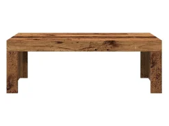 Mesa de centro | Mesa de apoio | Mesa de café 102x50x35 cm derivados de madeira madeira velha^ Mesa De Centro