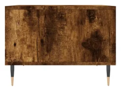 Online Mesa de centro | Mesa de apoio 60x50x36.5 cm derivados madeira carvalho fumado Castanho