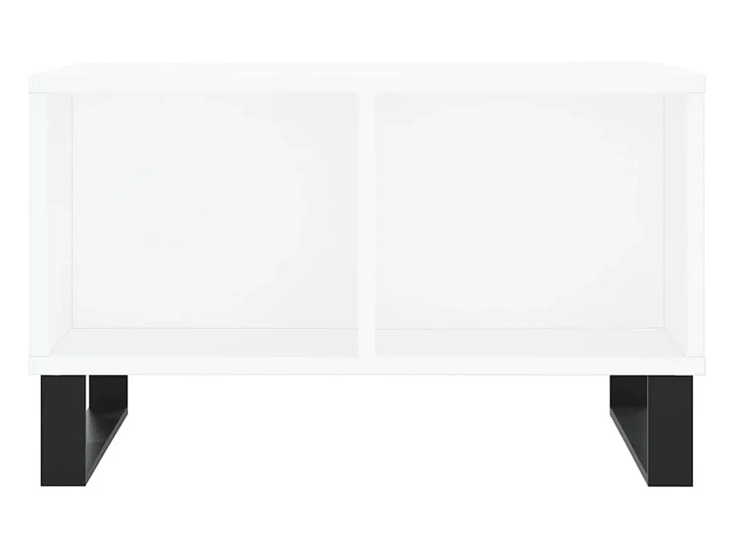 Mesa de centro | Mesa de apoio 60x50x36.5 cm derivados de madeira^ Mesa De Centro