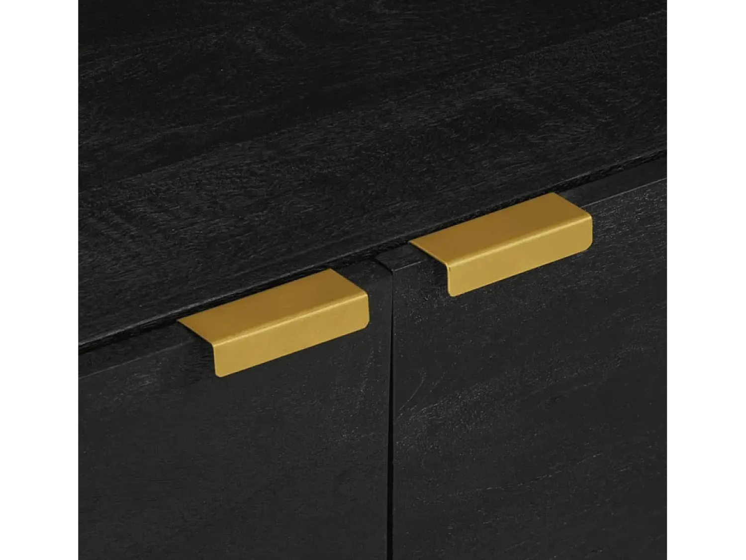 Online Mesa de centro | Mesa de apoio 80x50x40 cm derivados de madeira Preto