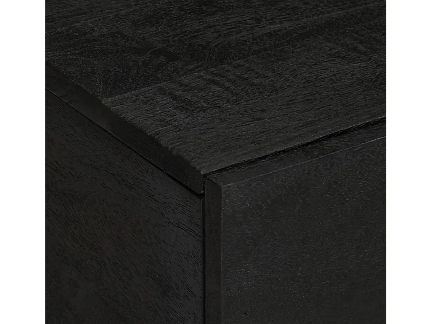 Online Mesa de centro | Mesa de apoio 80x50x40 cm derivados de madeira Preto
