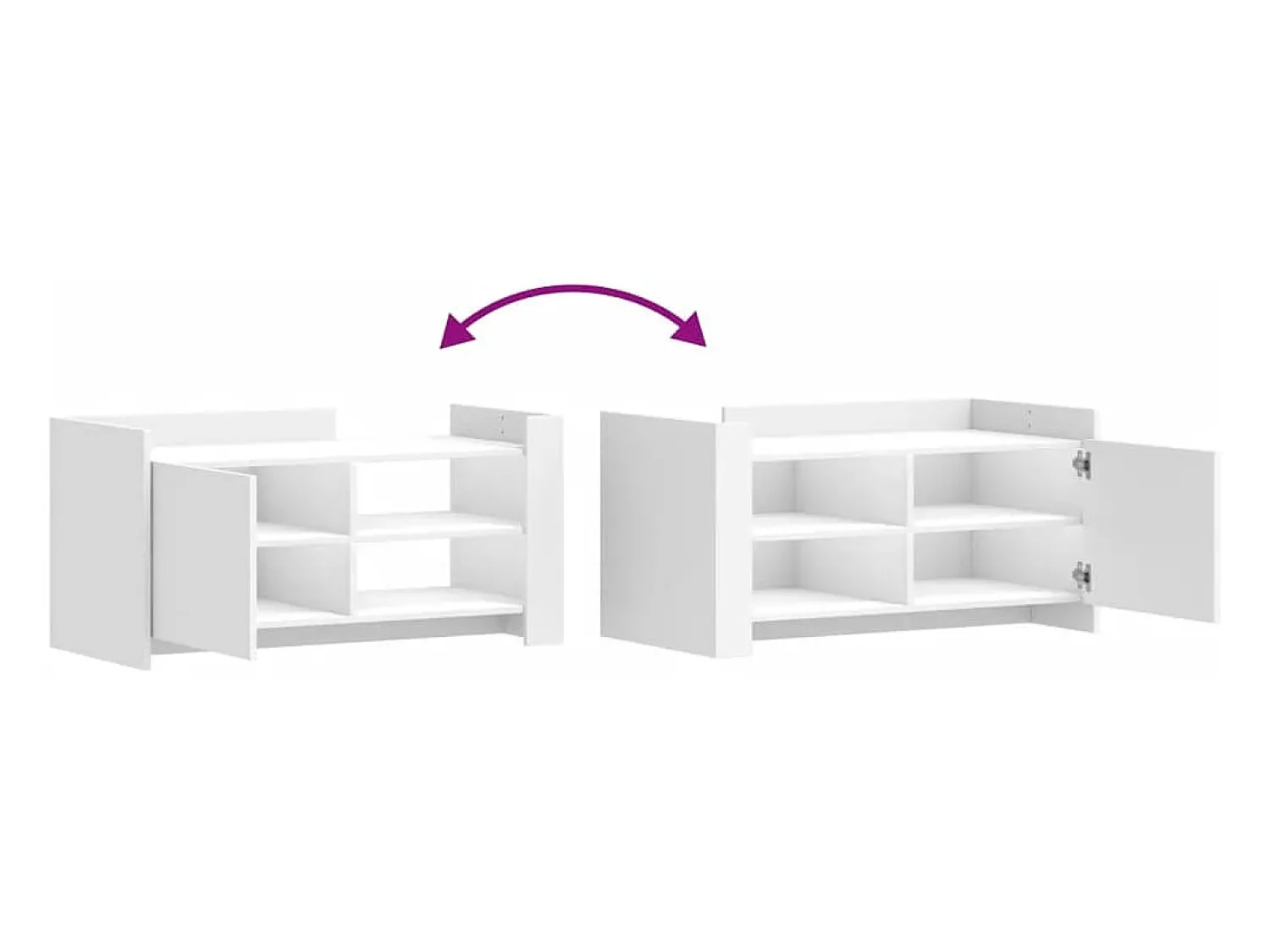Mesa de centro | Mesa de apoio 100x50x50 cm derivados de madeira^ Mesa De Centro