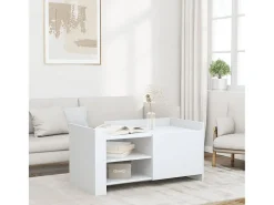 Mesa de centro | Mesa de apoio 100x50x50 cm derivados de madeira^ Mesa De Centro