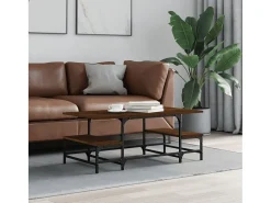 Sale Mesa de centro | Mesa de apoio 100x50.5x40 cm deriv. madeira carvalho Castanho