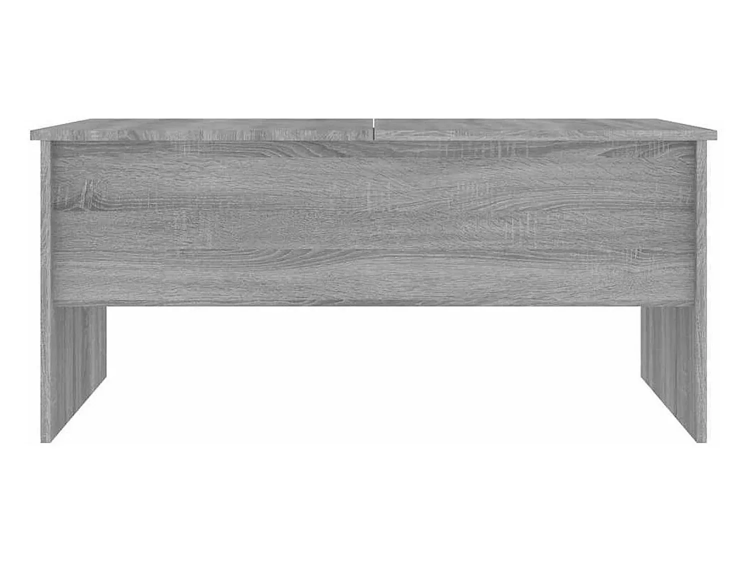Mesa De Centro| Mesa de centro | Mesa de apoio 102x50.5x46.5 cm madeira processada sonoma cinza Cinzento