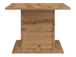 Mesa De Centro* Mesa de centro | Mesa de apoio 55.5x55.5x40cm derivados madeira carvalho artisiano Castanho