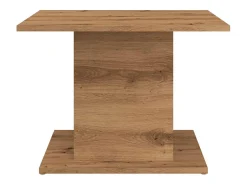 Mesa De Centro* Mesa de centro | Mesa de apoio 55.5x55.5x40cm derivados madeira carvalho artisiano Castanho
