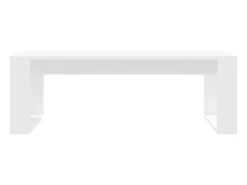 Mesa De Centro| Mesa de centro | Mesa de apoio 102x50x35 cm derivados de madeira Branco