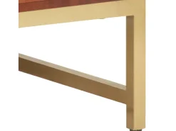 Sale Mesa de centro | Mesa de apoio 67x67x45 cm madeira de acácia maciça mel Castanho