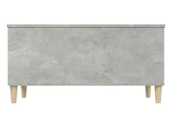 Best Mesa de centro | Mesa de apoio 90x44.5x45 derivados de madeira cimento Cinzento