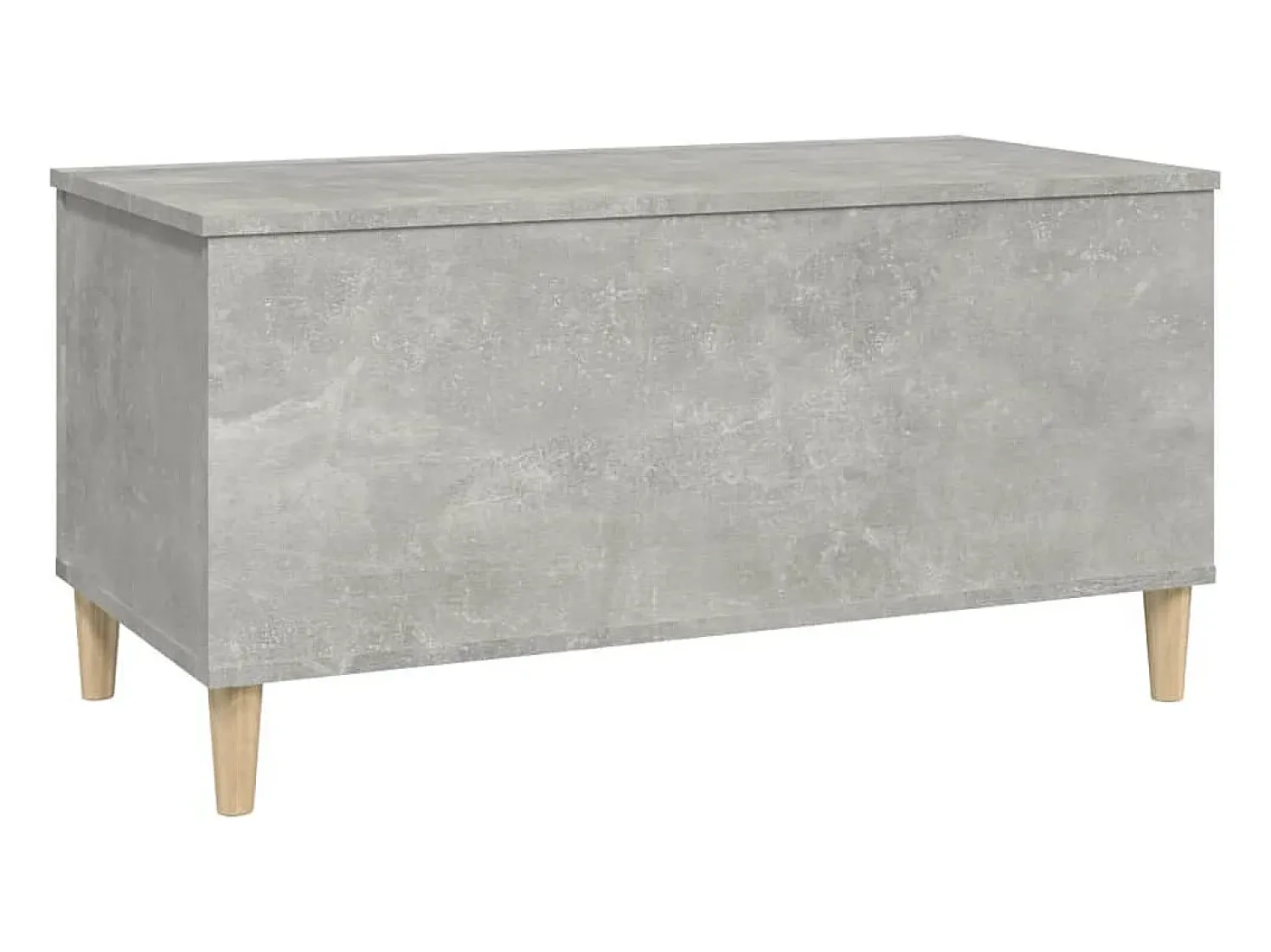 Best Mesa de centro | Mesa de apoio 90x44.5x45 derivados de madeira cimento Cinzento