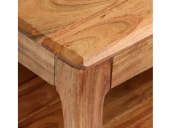 Clearance Mesa de centro | Mesa de apoio em madeira maciça 88x50x38 cm Castanho