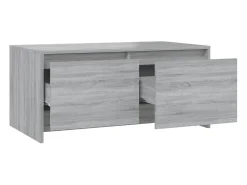 Mesa de centro | Mesa de apoio 90x50x41.5 cm derivados madeira sonoma^ Mesa De Centro