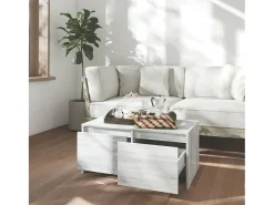 Mesa de centro | Mesa de apoio 90x50x41.5 cm derivados madeira sonoma^ Mesa De Centro