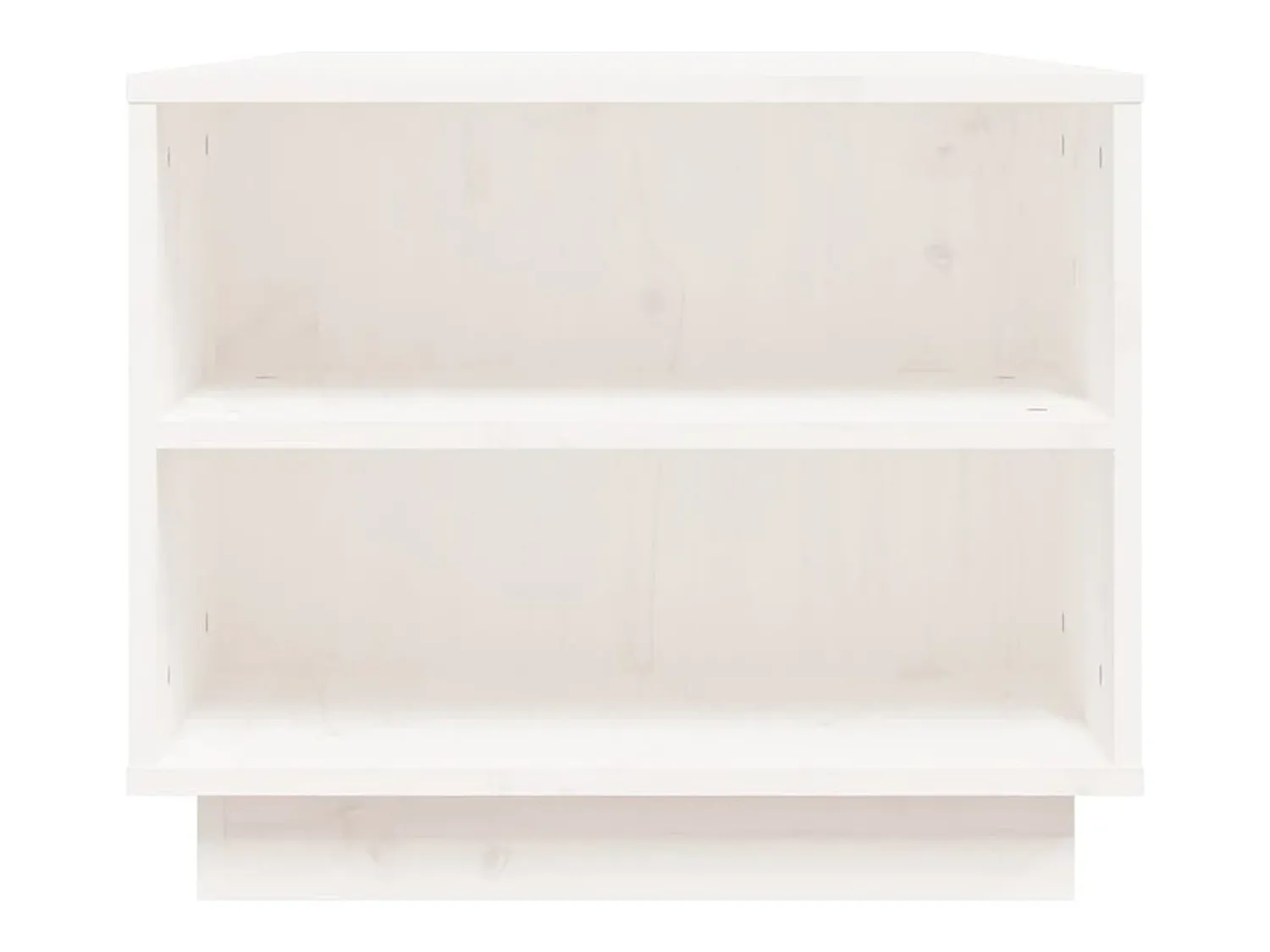 Mesa De Centro* Mesa de centro | Mesa de apoio 90x49x40.5 cm madeira de pinho maciça Branco