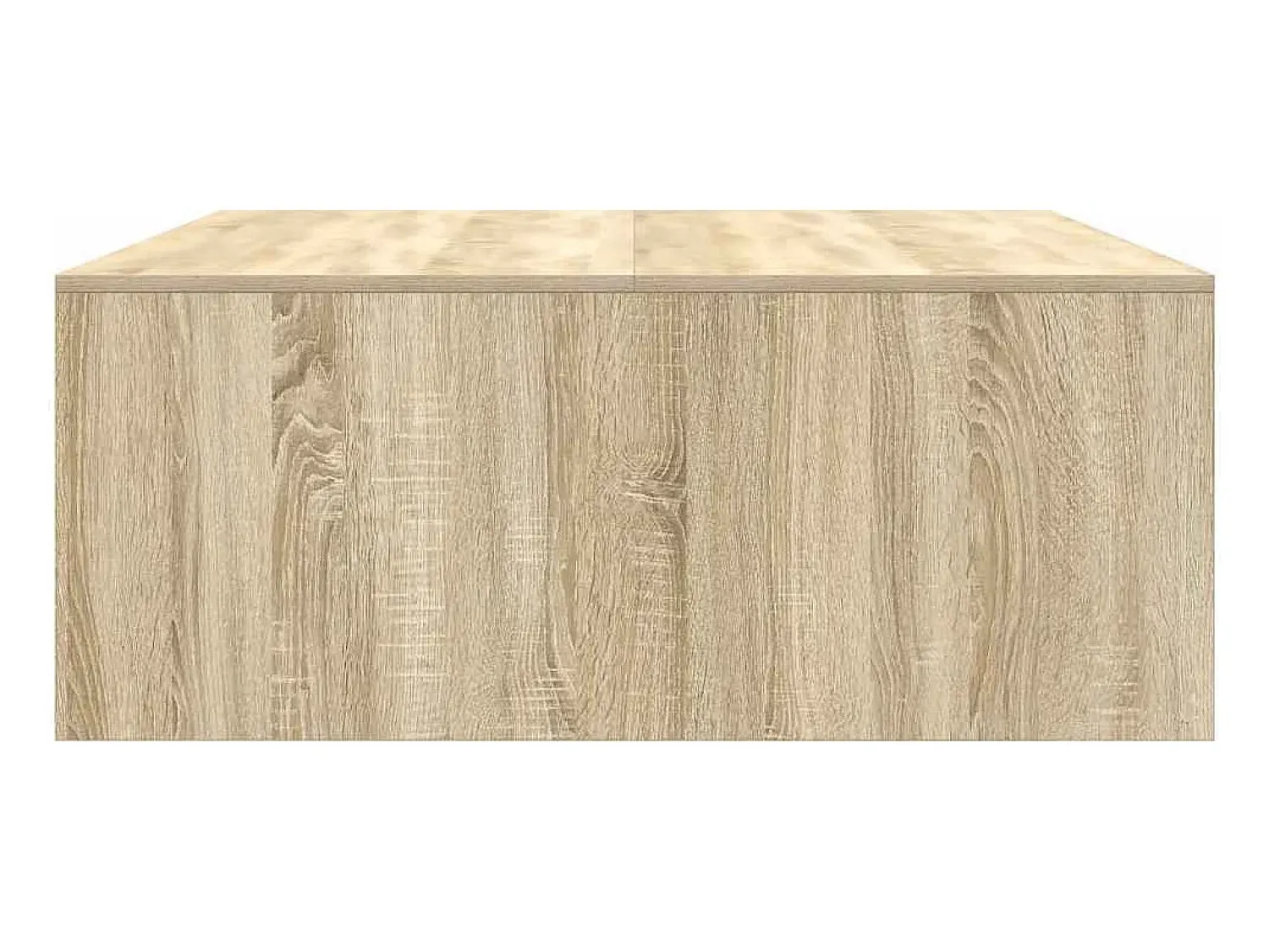 Sale Mesa de centro | Mesa de apoio com gavetas 100x100x40 cm carvalho sonoma Castanho