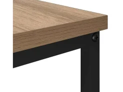 Mesa De Centro| Mesa de centro | Mesa de apoio with Drawer carvalho artisiano 100x51x45 cm Castanho