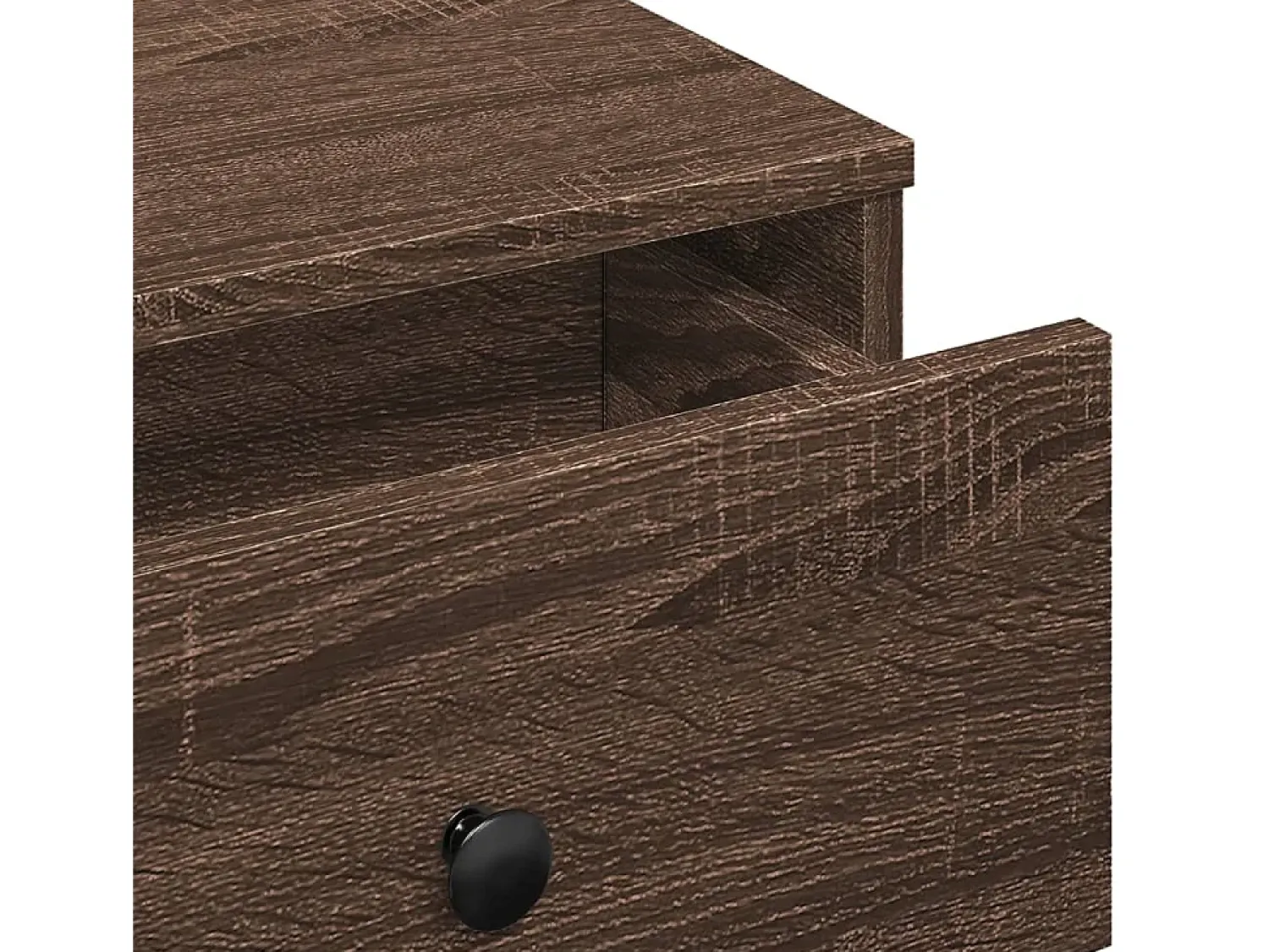 Mesa de centro | Mesa de apoio 90x90x28 cm derivados madeira carvalho^ Mesa De Centro