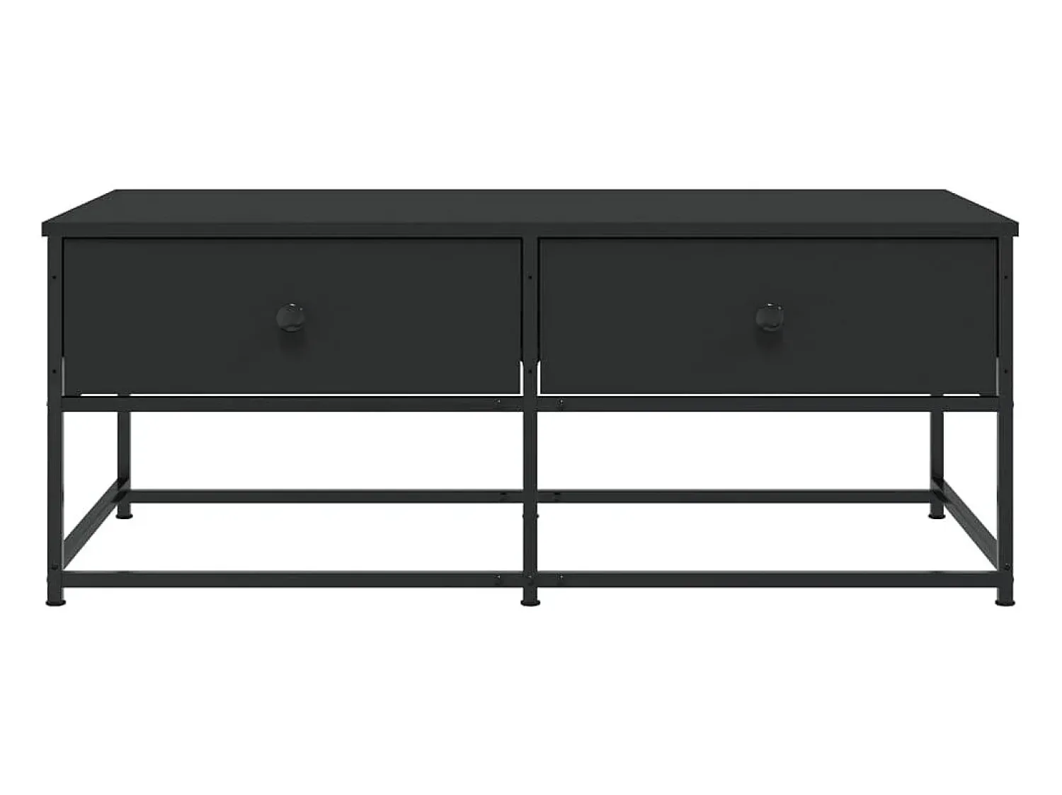 Mesa de centro | Mesa de apoio 100x51x40 cm derivados de madeira^ Mesa De Centro