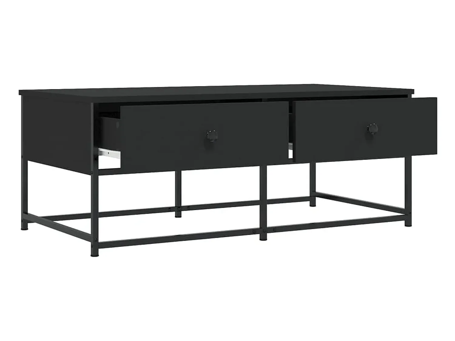 Mesa de centro | Mesa de apoio 100x51x40 cm derivados de madeira^ Mesa De Centro