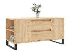 Mesa de centro | Mesa de apoio derivados de madeira carvalho sonoma^ Mesa De Centro