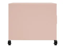 Clearance Mesa de centro | Mesa de apoio 68x50x43.5 cm aço Rosa