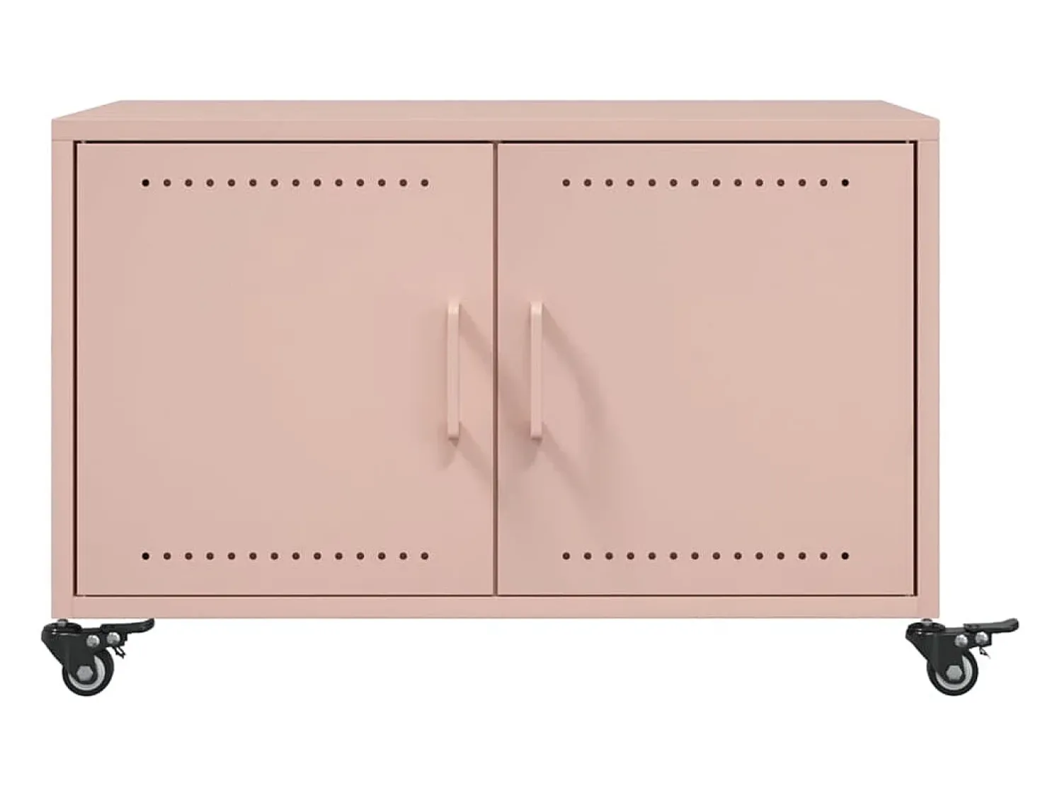 Clearance Mesa de centro | Mesa de apoio 68x50x43.5 cm aço Rosa