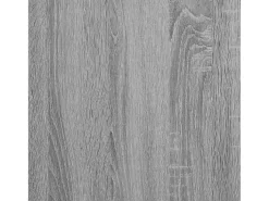 Mesa De Centro| Mesa de centro | Mesa de apoio 90x44.5x45 cm derivados de madeira cinza sonoma Cinzento