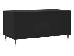 Online Mesa de centro | Mesa de apoio 90x44.5x45 cm derivados de madeira Preto