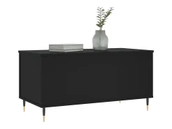 Online Mesa de centro | Mesa de apoio 90x44.5x45 cm derivados de madeira Preto