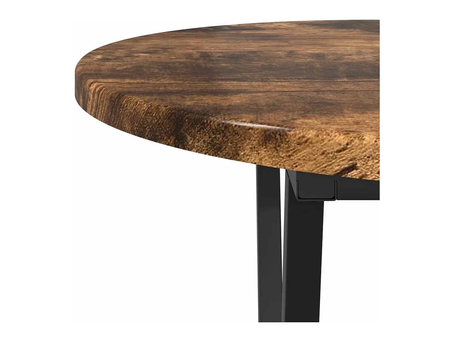 Mesa de centro | Mesa de apoio Carvalho Defumado 80x40x40.5 cm^ Mesa De Centro