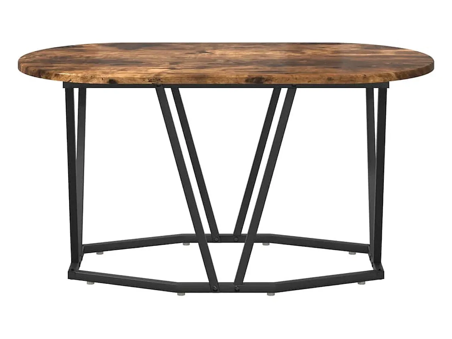 Mesa de centro | Mesa de apoio Carvalho Defumado 80x40x40.5 cm^ Mesa De Centro