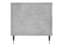 Mesa De Centro* Mesa de centro | Mesa de apoio 90x44.5x45 derivados de madeira cimento Cinzento