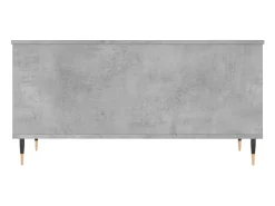 Mesa De Centro* Mesa de centro | Mesa de apoio 90x44.5x45 derivados de madeira cimento Cinzento