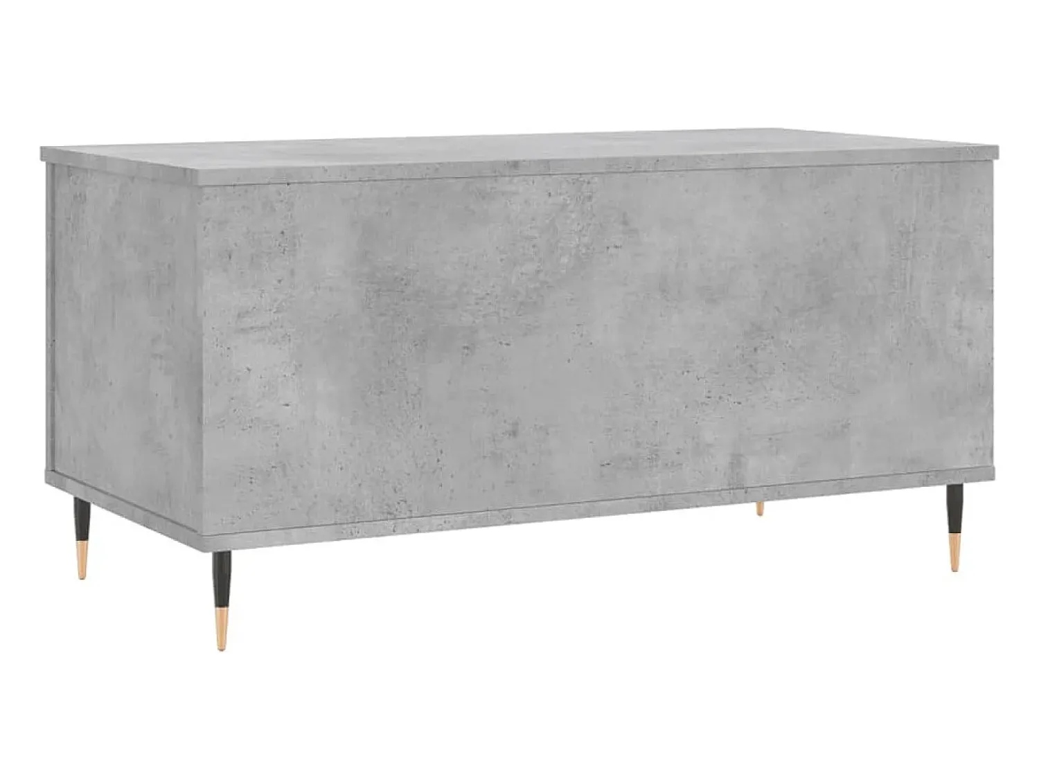 Mesa De Centro* Mesa de centro | Mesa de apoio 90x44.5x45 derivados de madeira cimento Cinzento