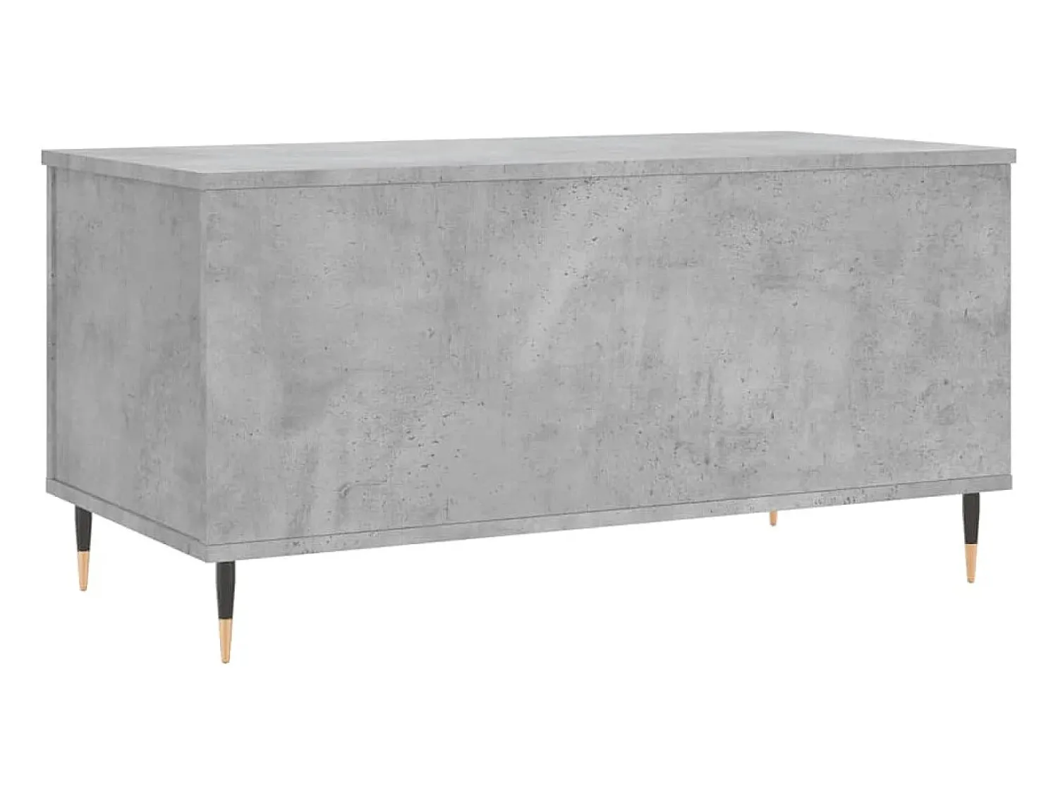 Mesa De Centro* Mesa de centro | Mesa de apoio 90x44.5x45 derivados de madeira cimento Cinzento