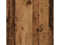 Best Mesa de centro | Mesa de apoio 100x100x35 cm deriv. de madeira madeira velha Castanho