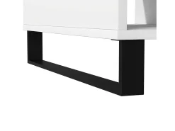 Mesa De Centro* Mesa de centro | Mesa de apoio 104x60x35 cm derivados de madeira Branco