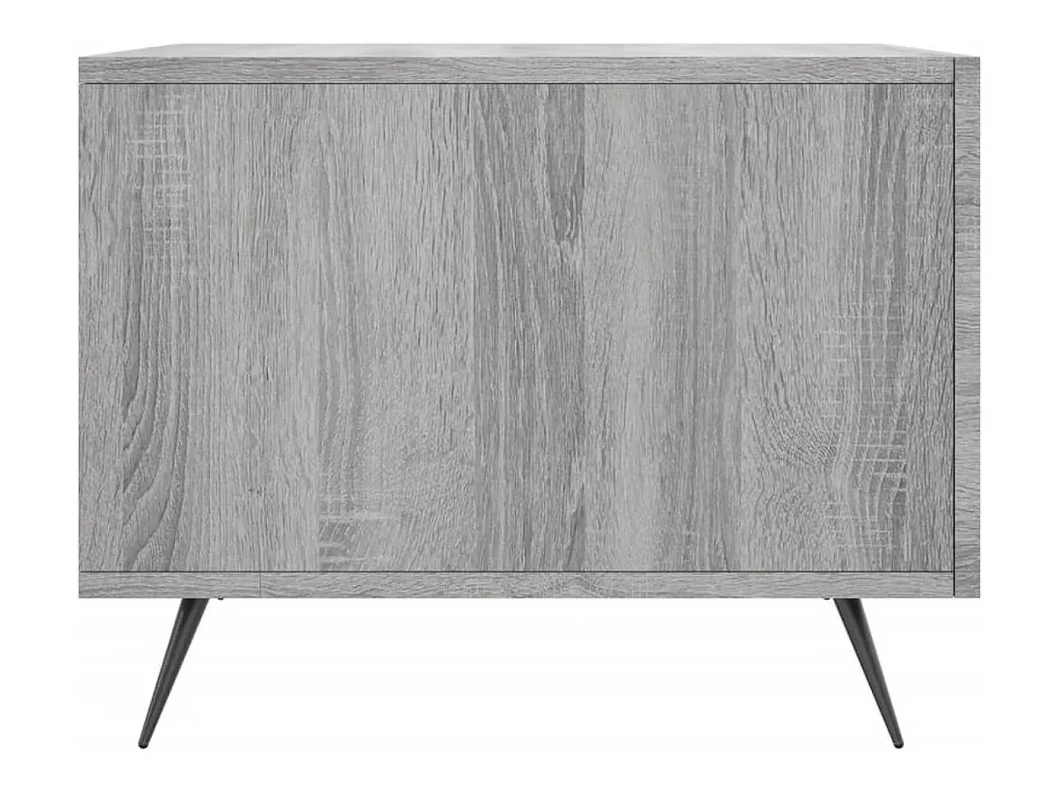 Mesa De Centro| Mesa de centro | Mesa de apoio 50x50x40 cm derivados madeira sonoma cinza Cinzento
