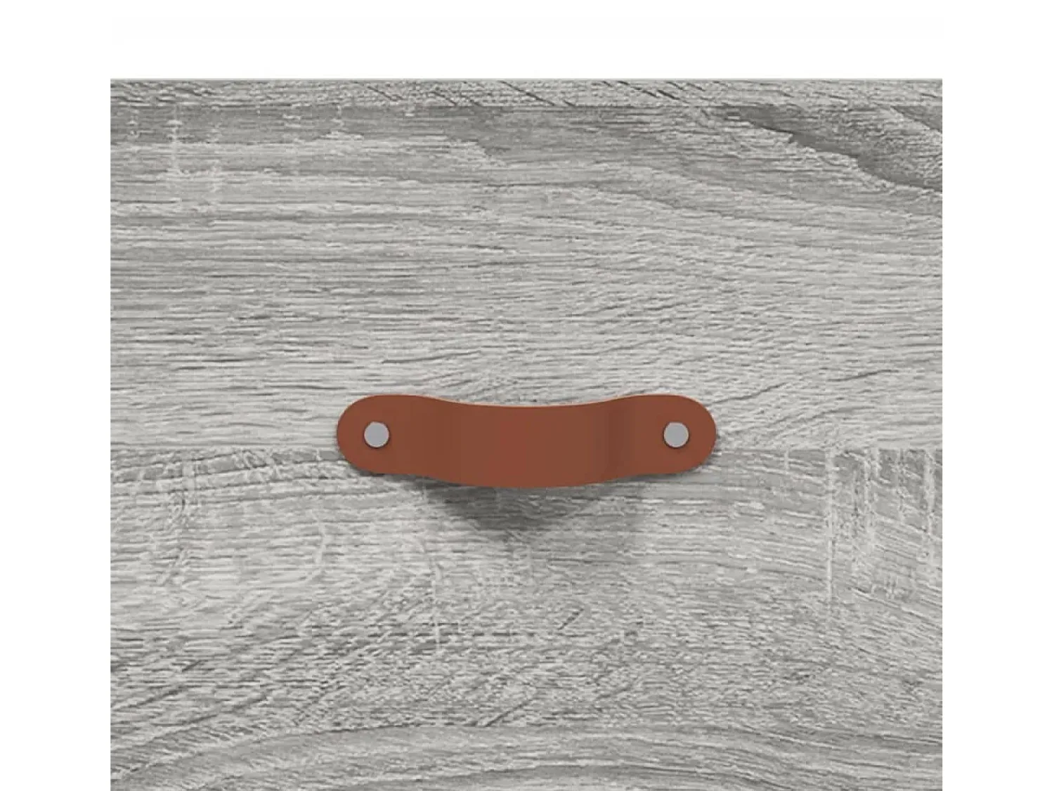 Mesa De Centro| Mesa de centro | Mesa de apoio 50x50x40 cm derivados madeira sonoma cinza Cinzento