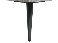 Mesa De Centro| Mesa de centro | Mesa de apoio 50x50x40 cm derivados madeira sonoma cinza Cinzento