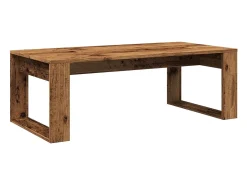 Mesa de centro | Mesa de apoio | Mesa de café 102x50x35 cm derivados de madeira madeira velha^ Mesa De Centro