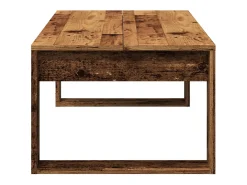 Mesa de centro | Mesa de apoio | Mesa de café 102x50x35 cm derivados de madeira madeira velha^ Mesa De Centro