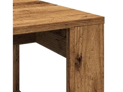 Mesa de centro | Mesa de apoio | Mesa de café 102x50x35 cm derivados de madeira madeira velha^ Mesa De Centro